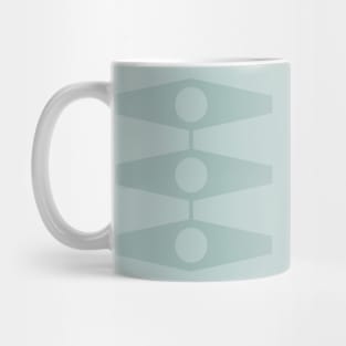 Abstract Eyes in Opal Pastel Tones Mug